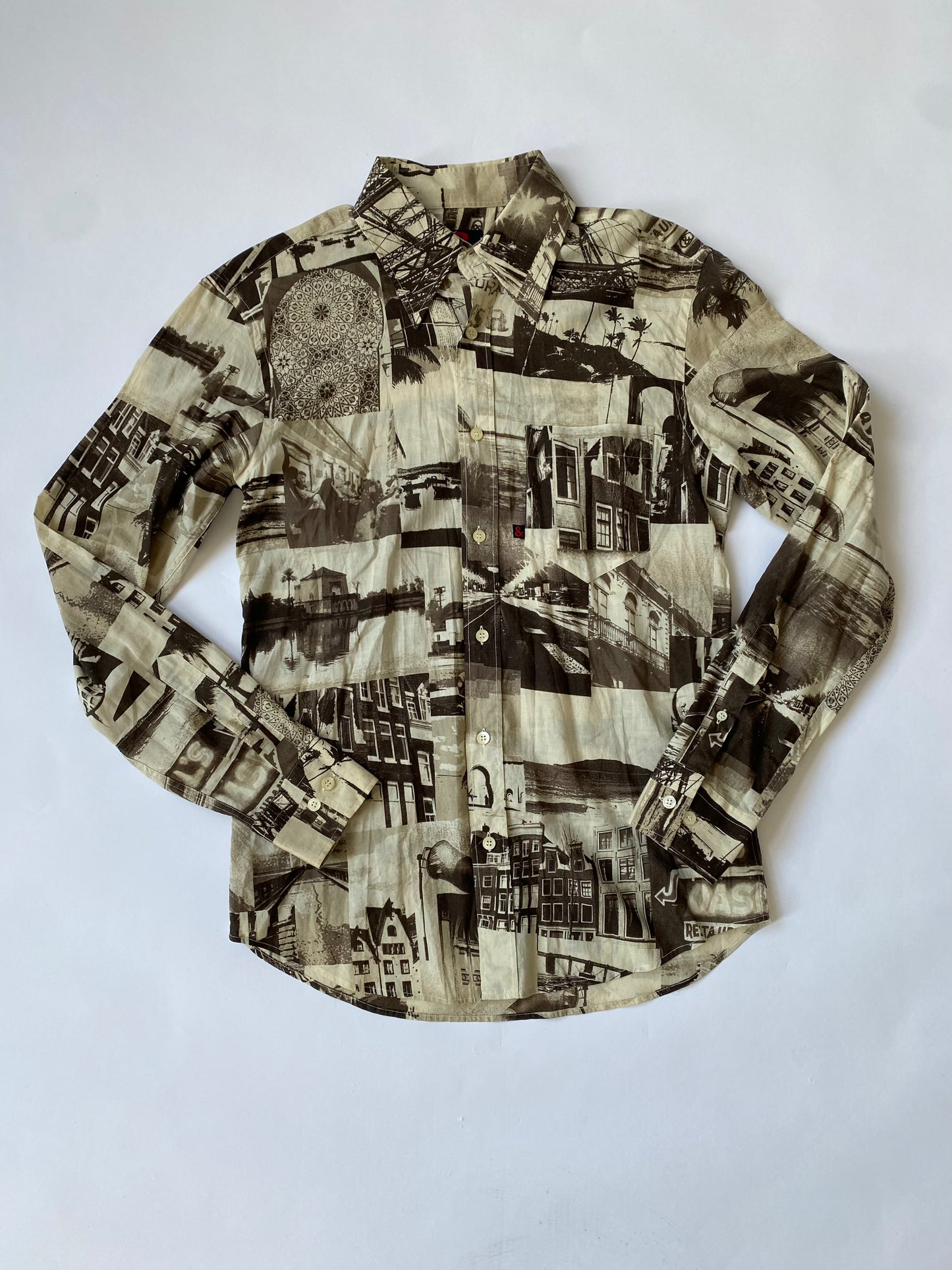 Dolce & Gabbana City Scape Printed Shirt