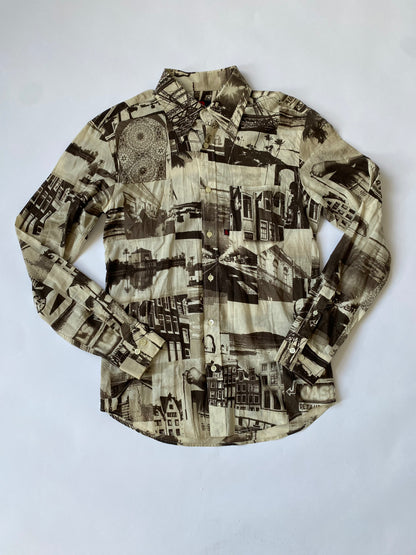 Dolce & Gabbana City Scape Printed Shirt