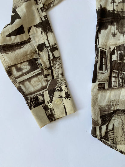 Dolce & Gabbana City Scape Printed Shirt