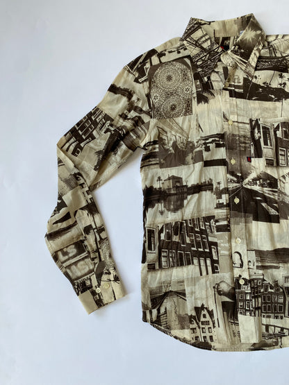 Dolce & Gabbana City Scape Printed Shirt