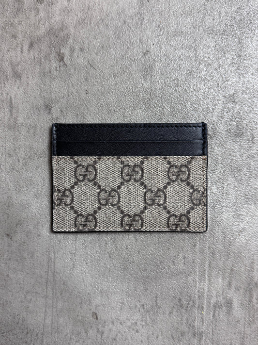 Gucci GG Monogram Leather Card Holder