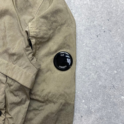 C.P. Company Light Brown Quartz Lens Jacket | XX-Large, Multicoloured