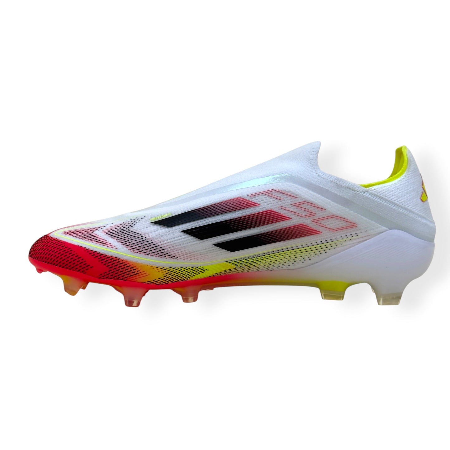 ADIDAS F50 ELITE LL FG FOOTBALL BOOTS WHITE / RED / YELLOW UK10.5 | UK 10.5, Multicoloured