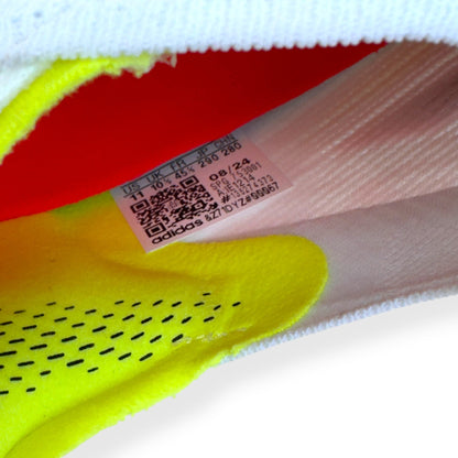 ADIDAS F50 ELITE LL FG FOOTBALL BOOTS WHITE / RED / YELLOW UK10.5 | UK 10.5, Multicoloured