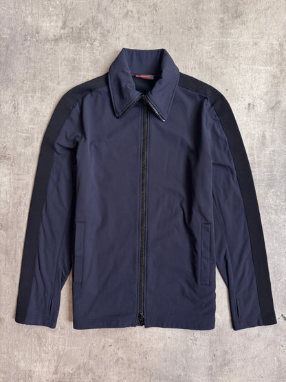 Prada Sport Dagger Collar 4-Way Stretch Tech Jacket
