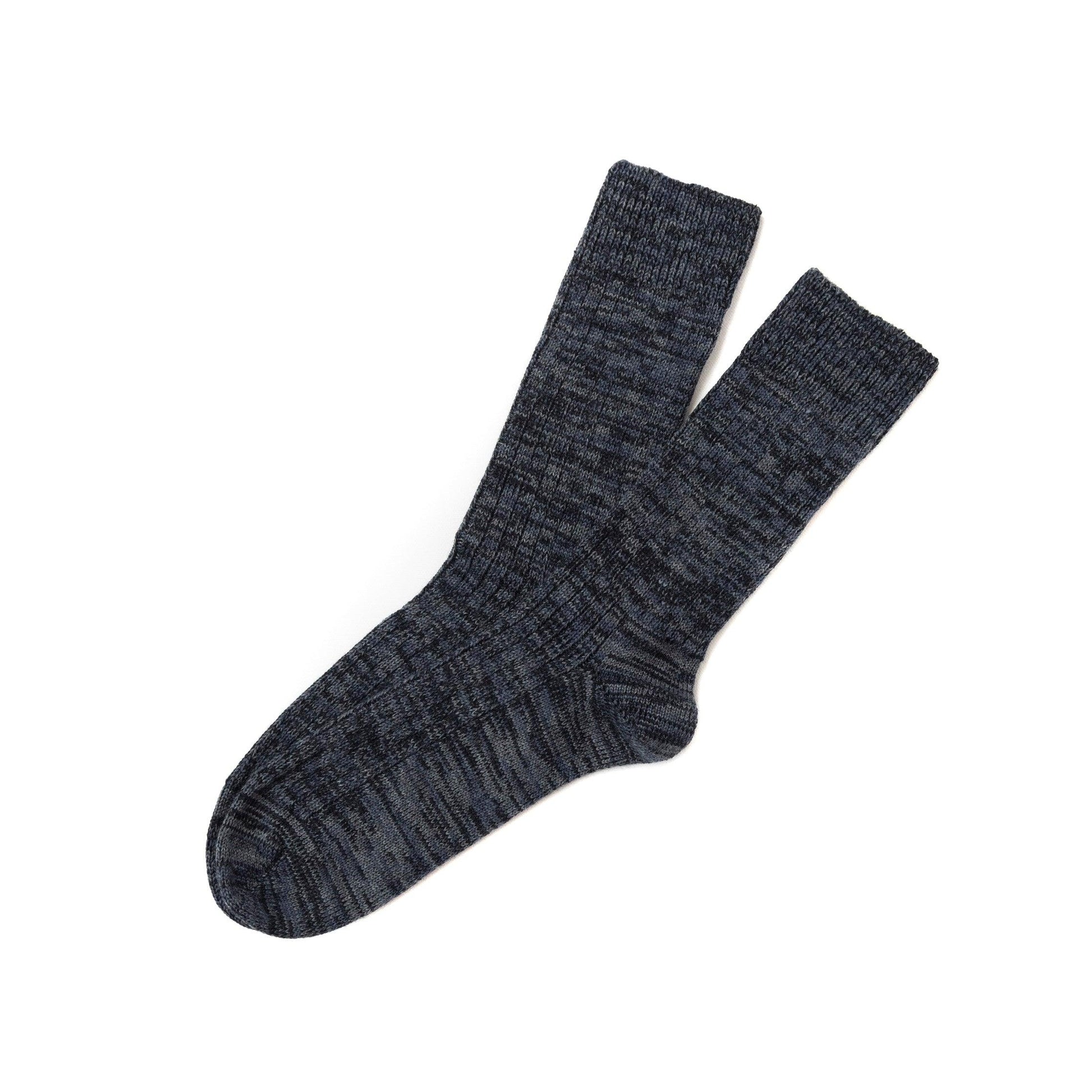 VT Mixed Knit Black Socks - Known Source