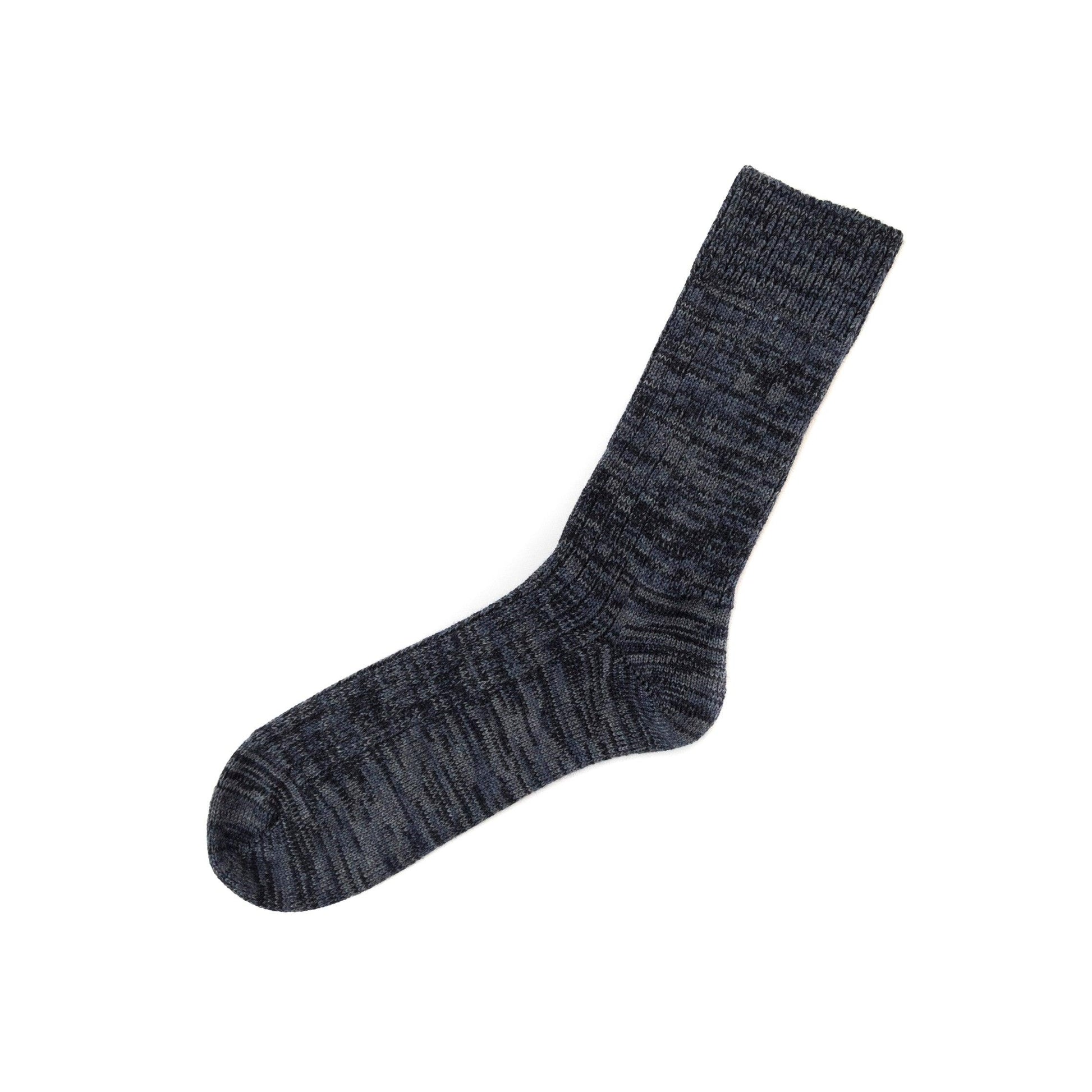 VT Mixed Knit Black Socks - Known Source