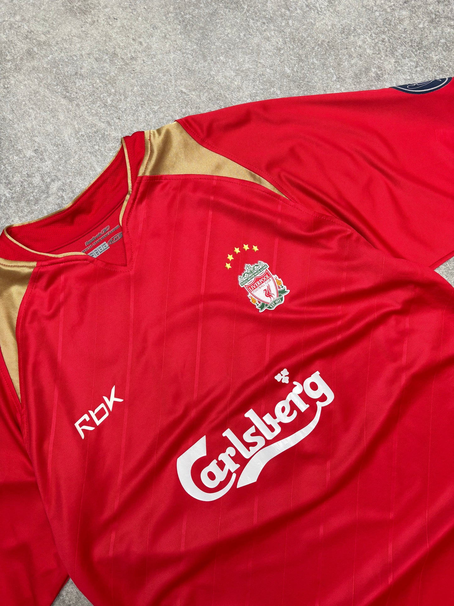 2005/06 Reebok Liverpool FC "Gerrard" Home Football Shirt