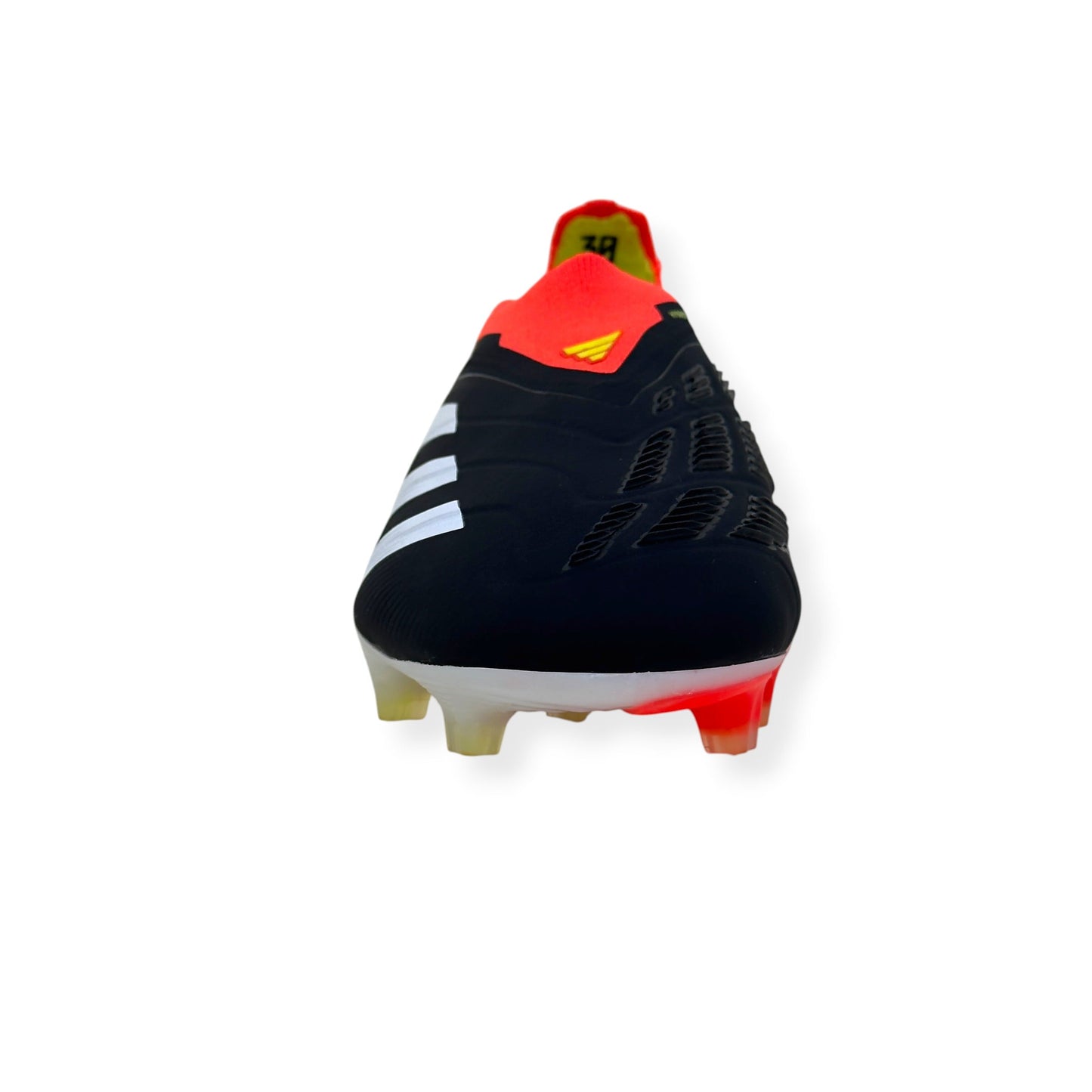 ADIDAS PREDATOR ELITE LL FG FOOTBALL BOOTS BLACK / RED UK10.5 | UK 10.5, Black