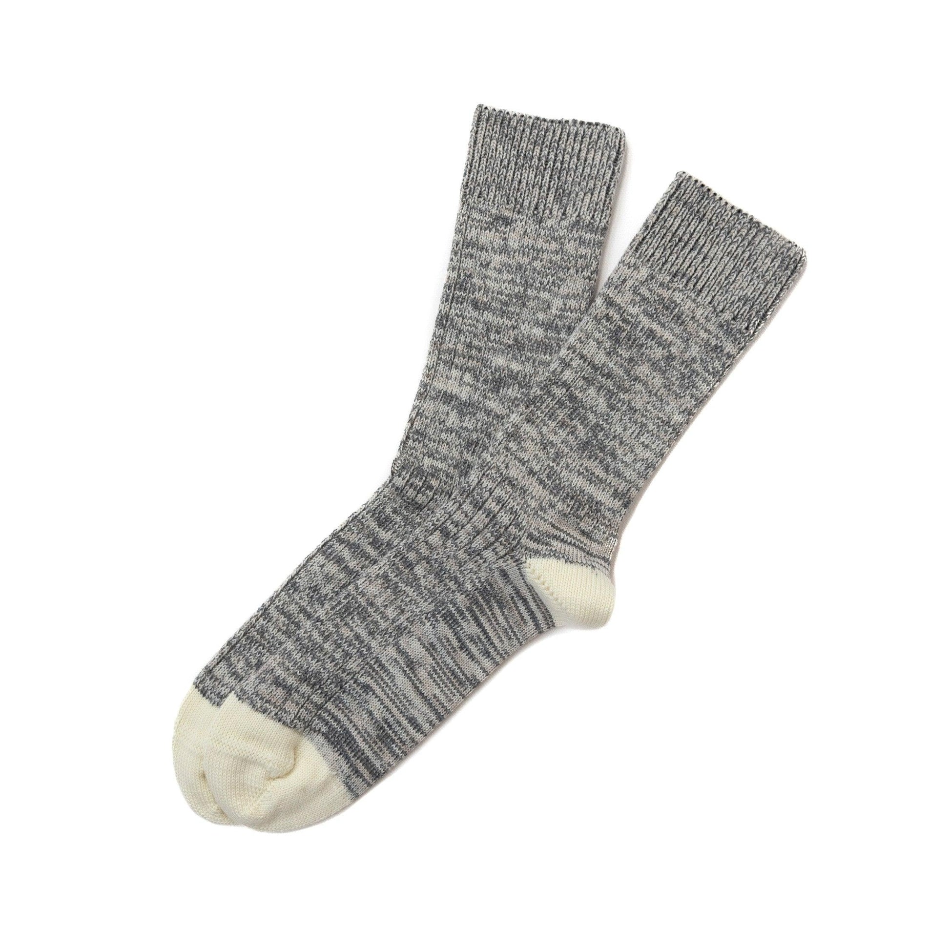 VT Mixed Knit Grey Socks - Known Source