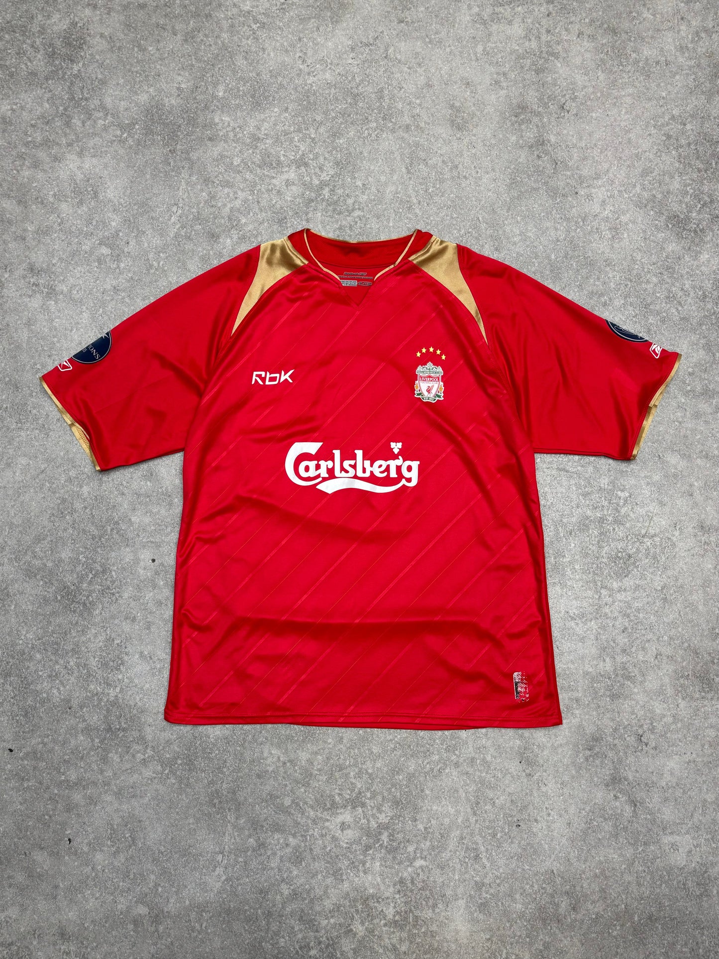 2005/06 Reebok Liverpool FC "Gerrard" Home Football Shirt