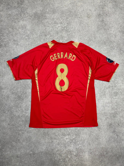 2005/06 Reebok Liverpool FC "Gerrard" Home Football Shirt