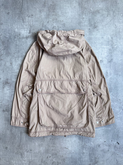 Issey Miyake Hai Sporting Gear Brown Hooded Fishing Smock
