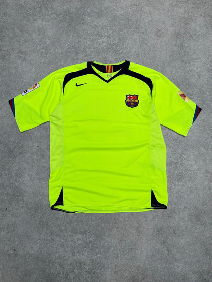 2005/06 Nike Barcelona "Messi" Away Football Shirt