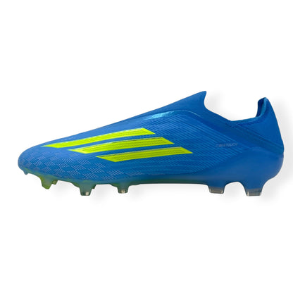 ADIDAS F50 ELITE LL FG FOOTBALL BOOTS BLUE / YELLOW UK10.5 | UK 10.5, Blue
