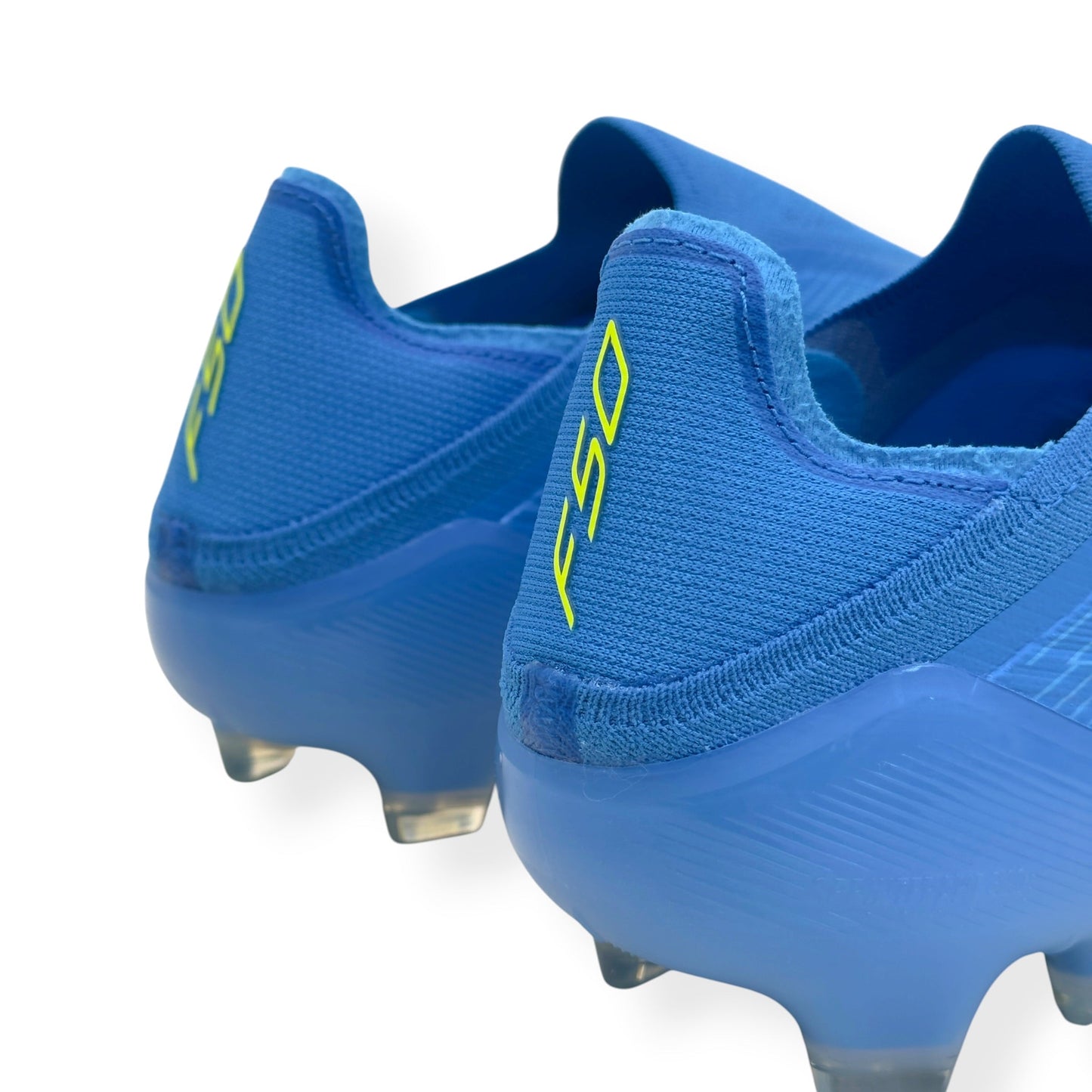 ADIDAS F50 ELITE LL FG FOOTBALL BOOTS BLUE / YELLOW UK10.5 | UK 10.5, Blue