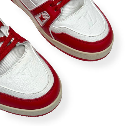 LOUIS VUITTON LV TRAINER RED UK8 | UK 8, Red