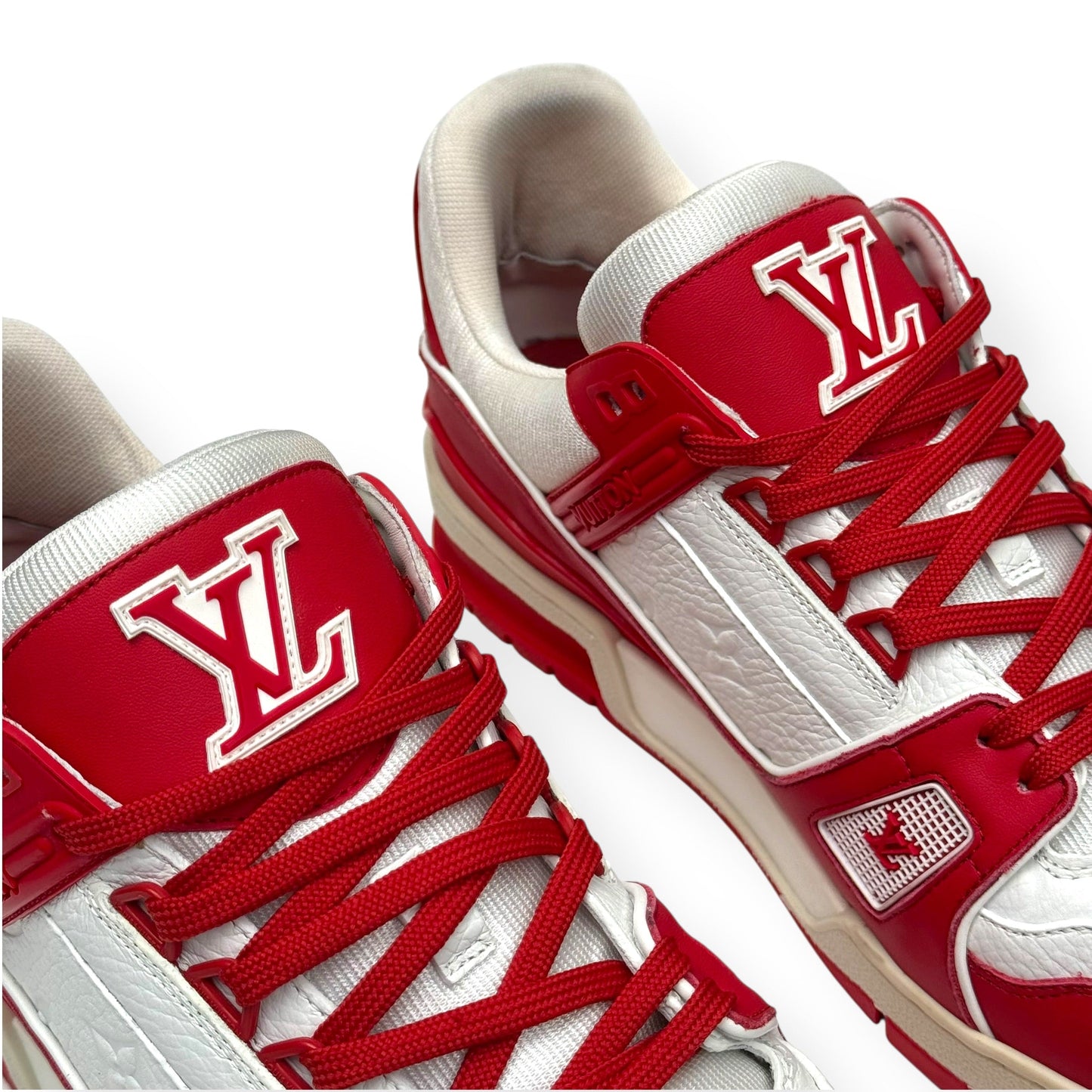 LOUIS VUITTON LV TRAINER RED UK8 | UK 8, Red