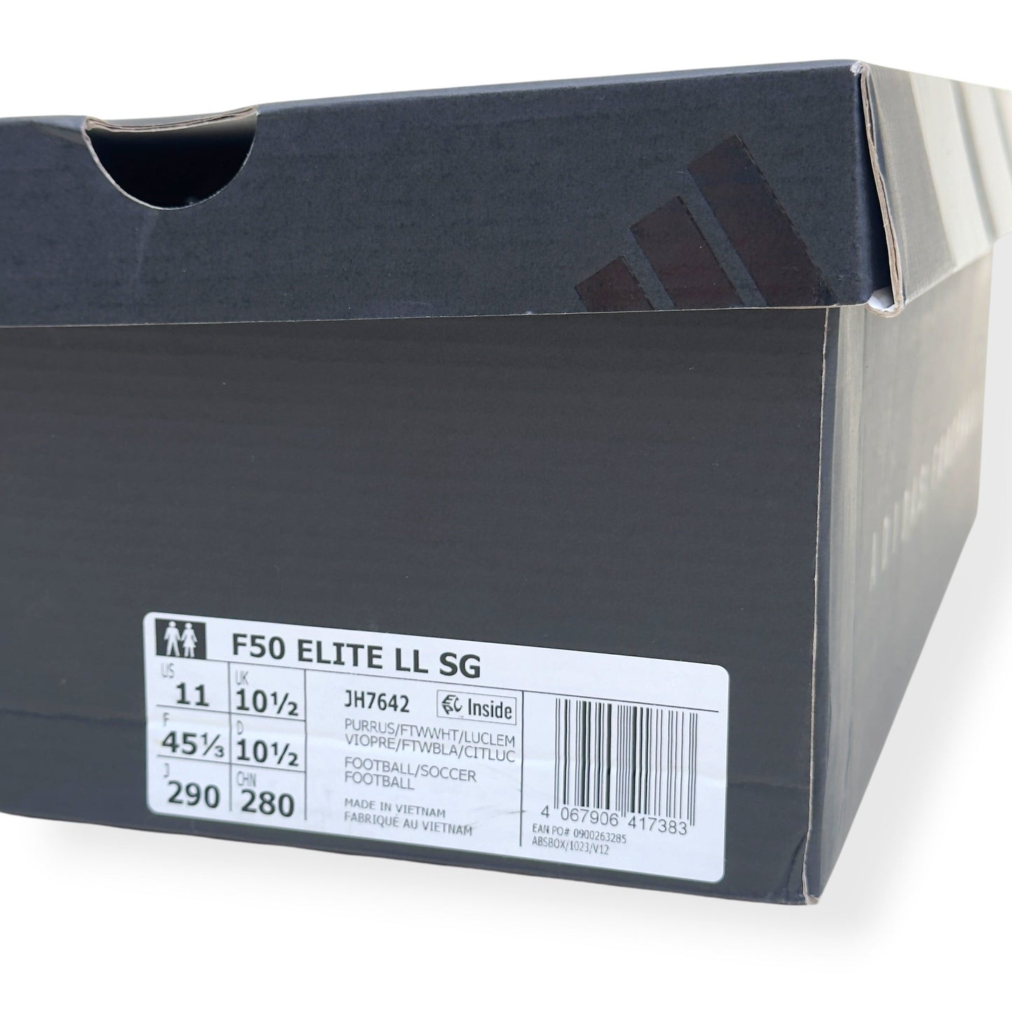 ADIDAS F50 ELITE LL SG FOOTBALL BOOTS PURPLE / GREEN UK10.5 | UK 10.5, Green