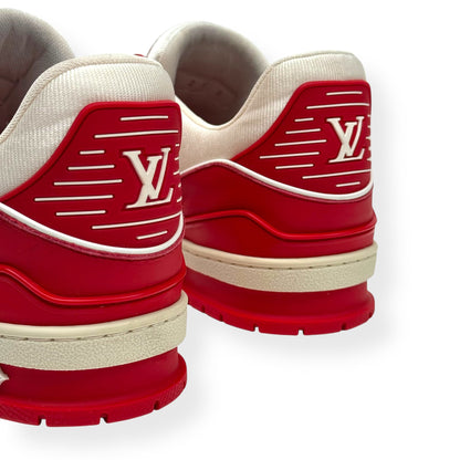 LOUIS VUITTON LV TRAINER RED UK8 | UK 8, Red