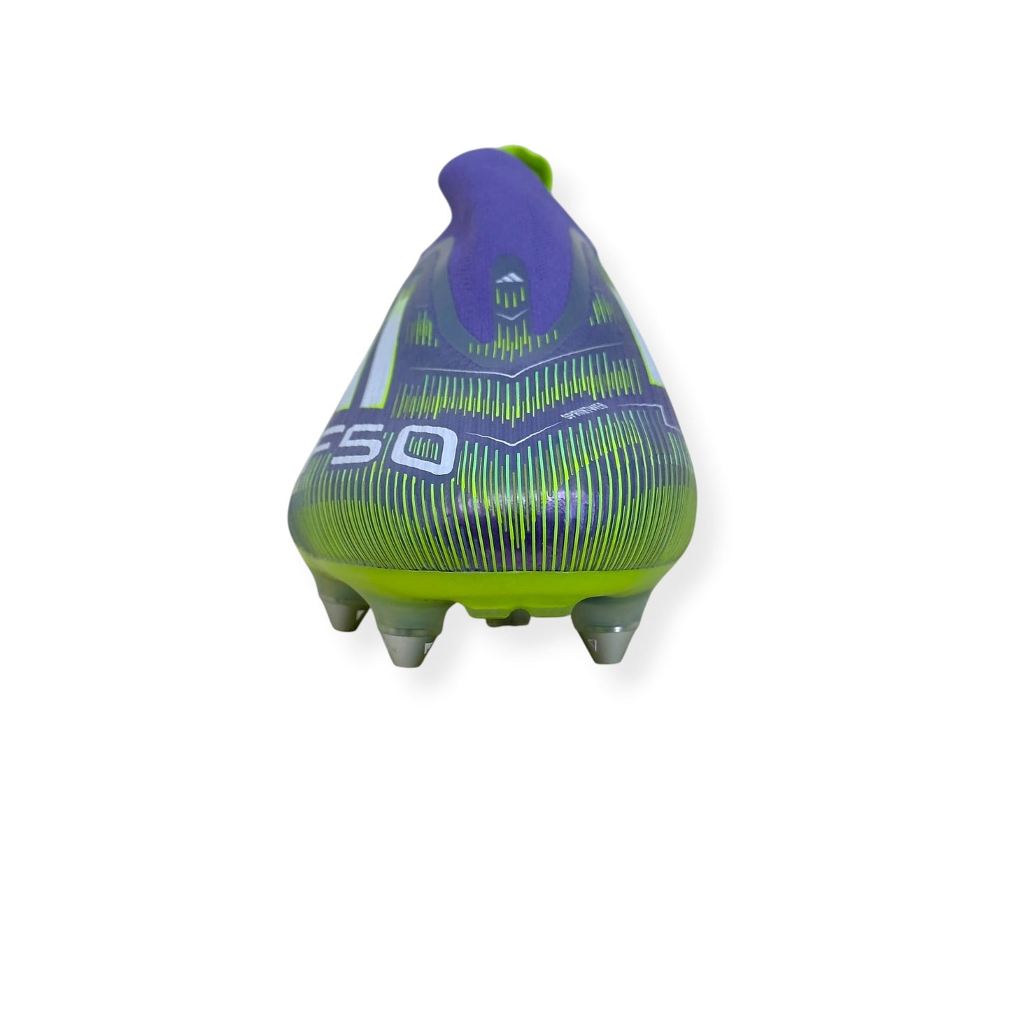 ADIDAS F50 ELITE LL SG FOOTBALL BOOTS PURPLE / GREEN UK10.5 | UK 10.5, Green
