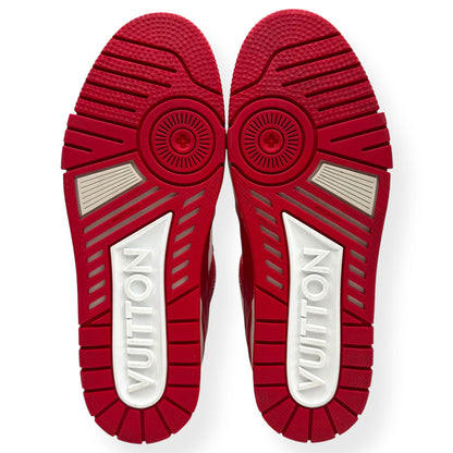 LOUIS VUITTON LV TRAINER RED UK8 | UK 8, Red