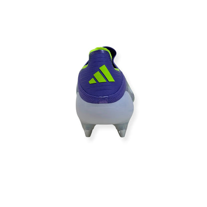 ADIDAS F50 ELITE LL SG FOOTBALL BOOTS PURPLE / GREEN UK10.5 | UK 10.5, Green