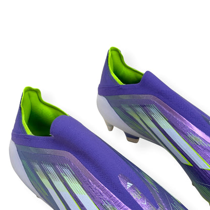 ADIDAS F50 ELITE LL SG FOOTBALL BOOTS PURPLE / GREEN UK10.5 | UK 10.5, Green