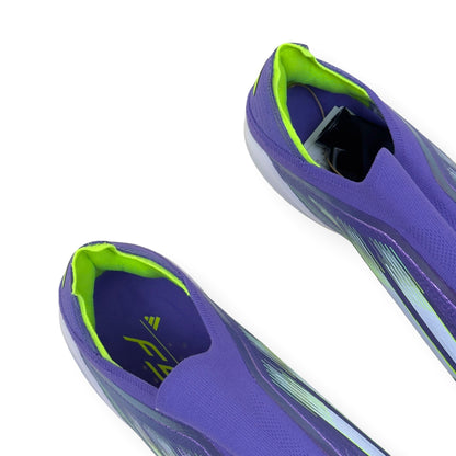 ADIDAS F50 ELITE LL SG FOOTBALL BOOTS PURPLE / GREEN UK10.5 | UK 10.5, Green