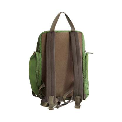 Prada Tessuto Nylon Multi-Pocket Khaki Green Rucksack