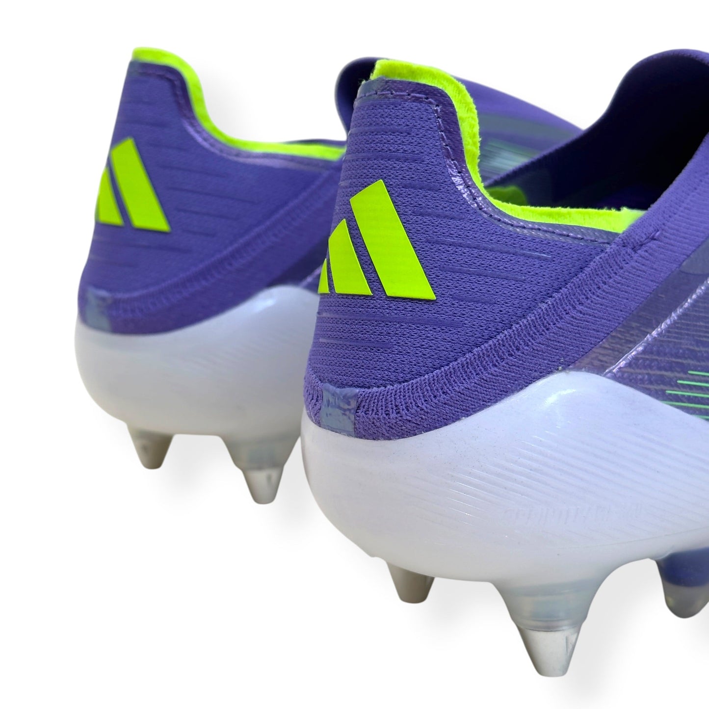 ADIDAS F50 ELITE LL SG FOOTBALL BOOTS PURPLE / GREEN UK10.5 | UK 10.5, Green