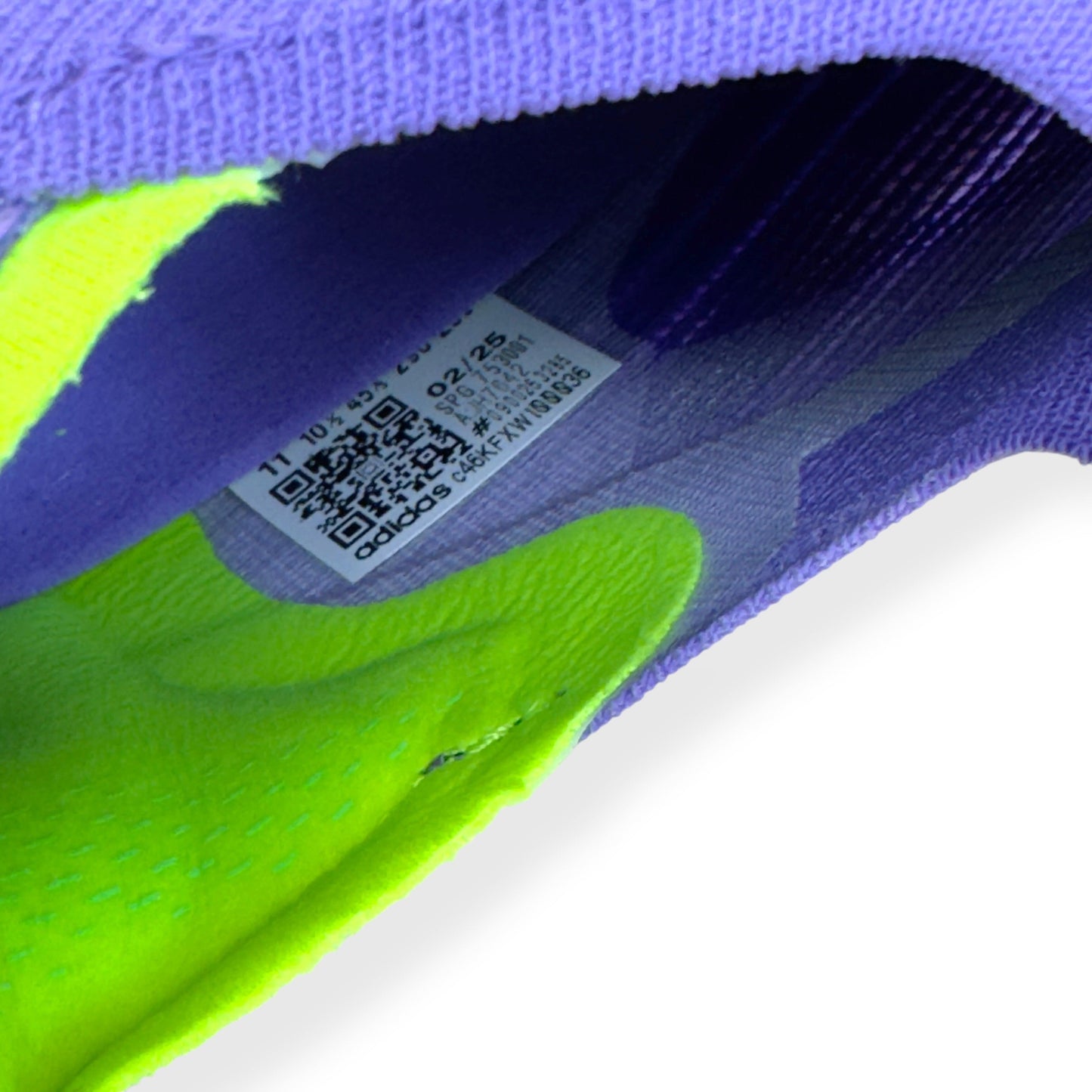 ADIDAS F50 ELITE LL SG FOOTBALL BOOTS PURPLE / GREEN UK10.5 | UK 10.5, Green
