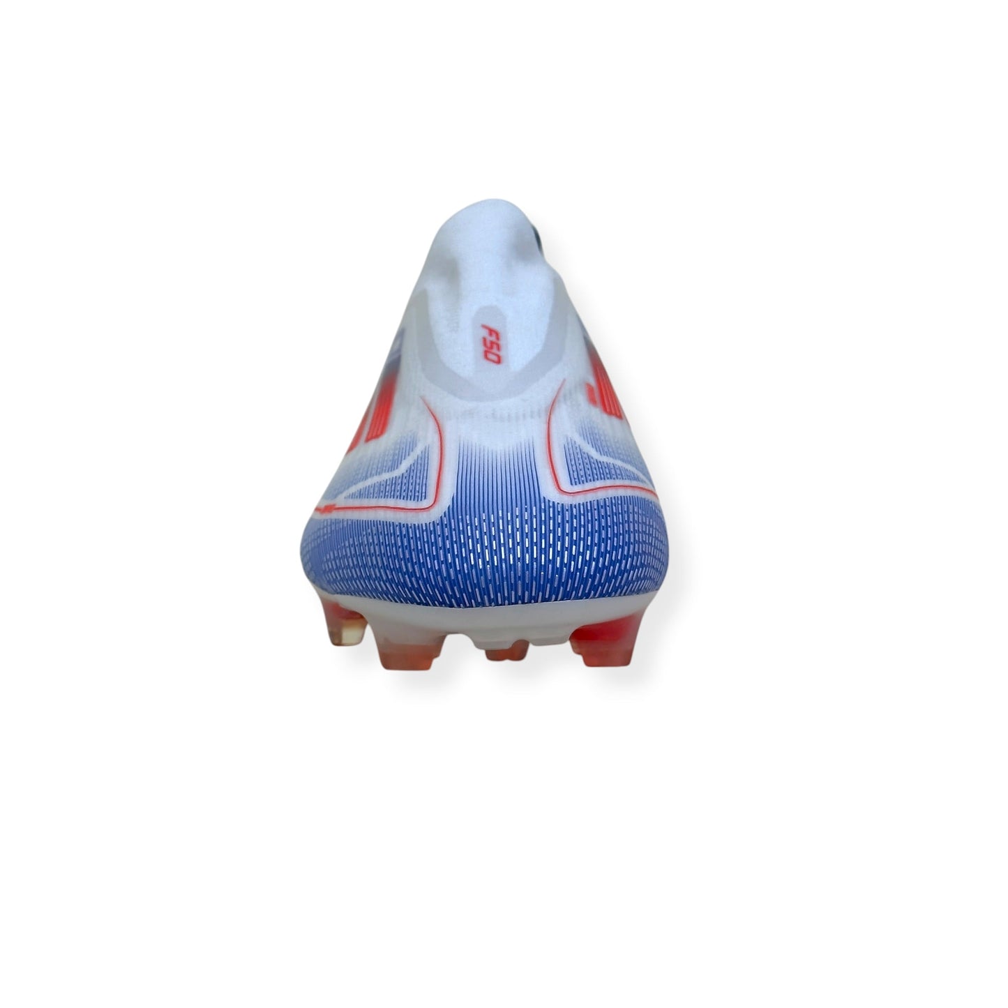 ADIDAS F50 ELITE LL FG FOOTBALL BOOTS WHITE / RED / BLUE UK10.5 | UK 10.5, Multicoloured