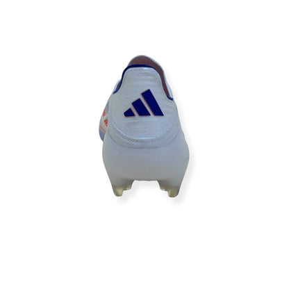 ADIDAS F50 ELITE LL FG FOOTBALL BOOTS WHITE / RED / BLUE UK10.5 | UK 10.5, Multicoloured