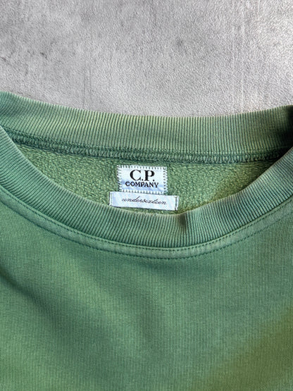 A/W 1994 C.P. Company Green Embroidered Heavyweight Sweater