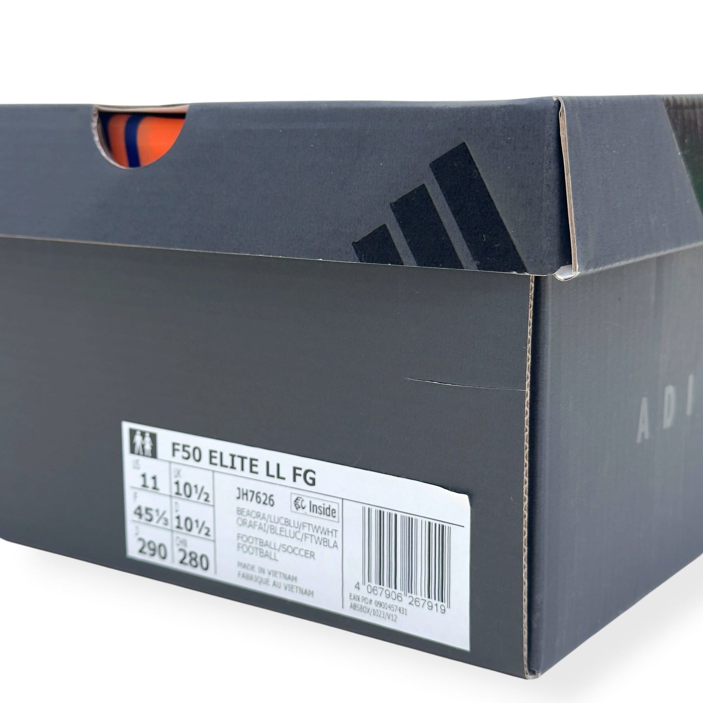 ADIDAS F50 ELITE LL FG FOOTBALL BOOTS ORANGE UK10.5 | UK 10.5, Orange