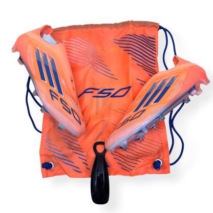 ADIDAS F50 ELITE LL FG FOOTBALL BOOTS ORANGE UK10.5 | UK 10.5, Orange