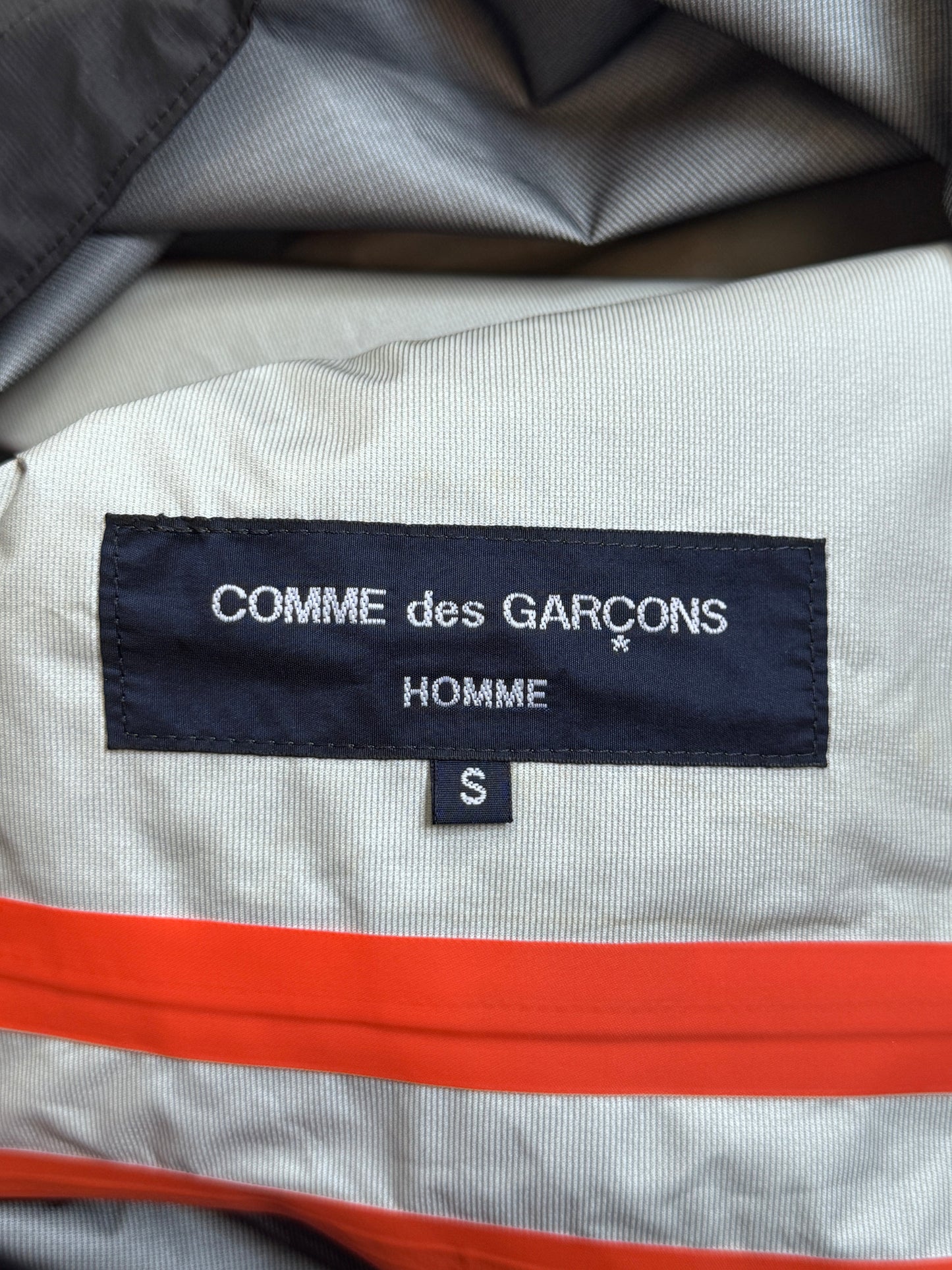2017 CDG Homme Khaki Waterproof Cagoule