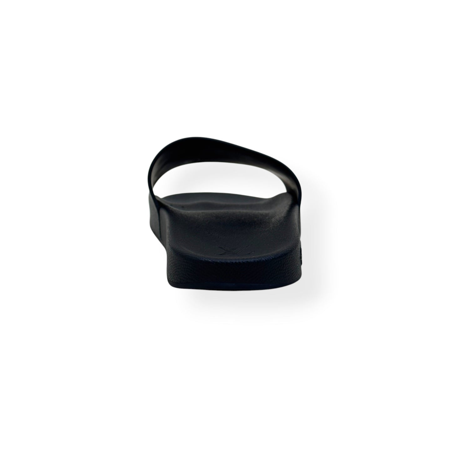 LOUIS VUITTON MONOGRAM ECLIPSE SLIDES BLACK UK10 | UK 10, Black