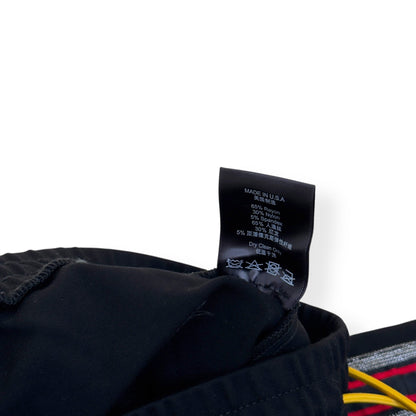 RHUDE TRAXEDO STRETCH-JERSEY SHORTS BLACK XS | XS, Black