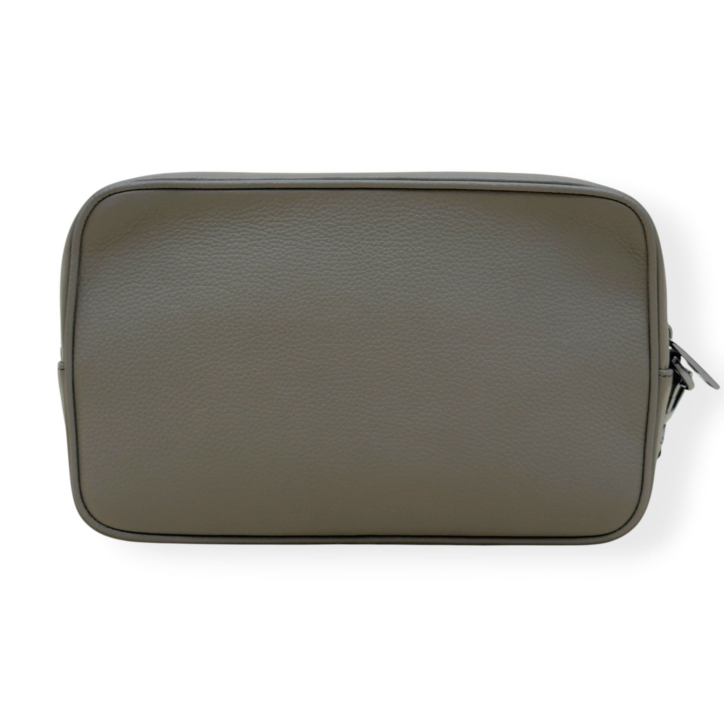 DIOR CD ICON GRAINED LEATHER ZIPPED POUCH TAUPE S | O/S, Taupe
