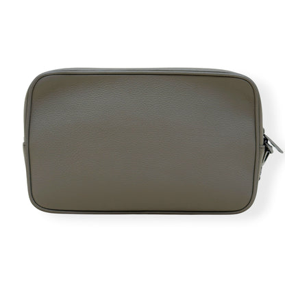 DIOR CD ICON GRAINED LEATHER ZIPPED POUCH TAUPE S | O/S, Taupe