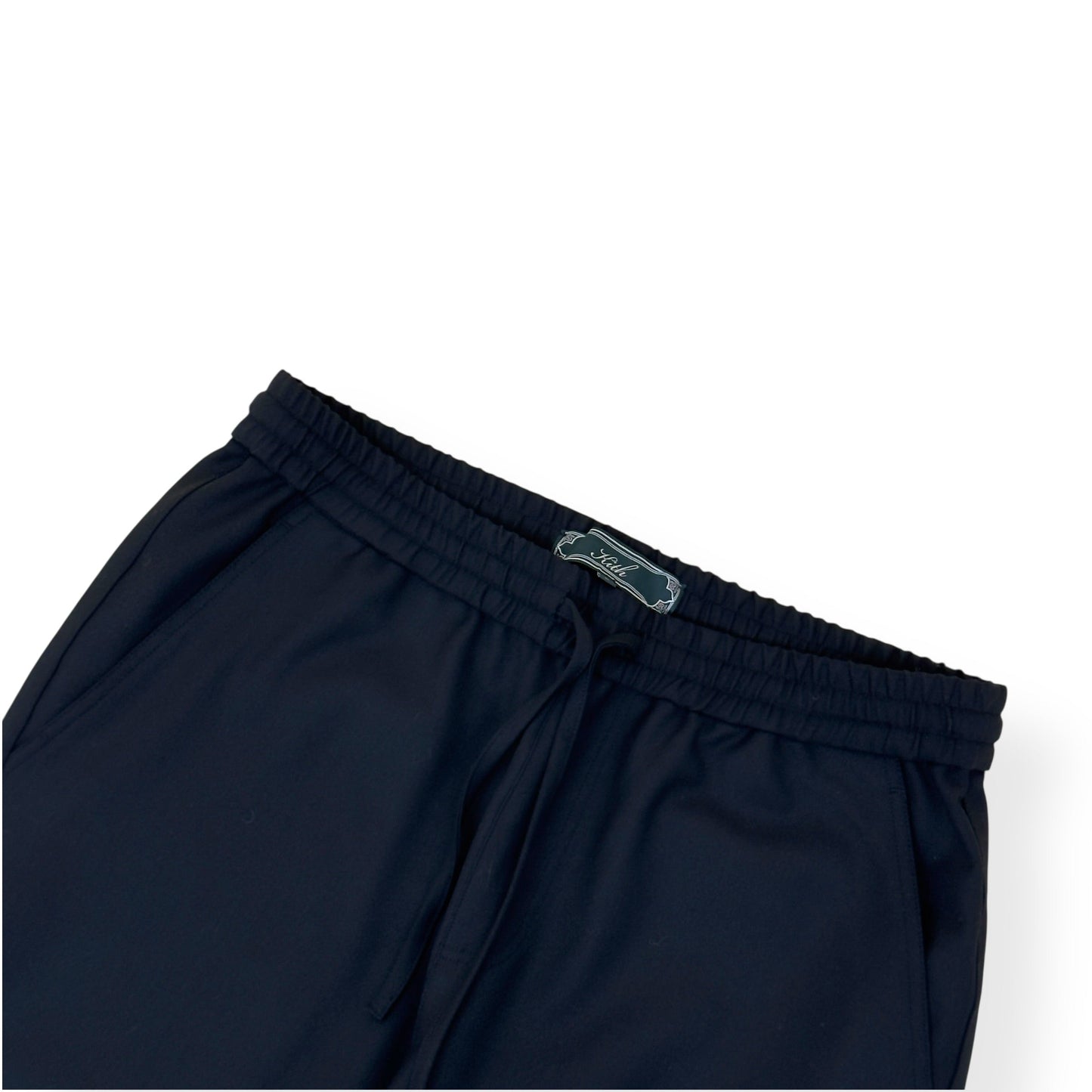 KITH DOUBLE WEAVE ELMHURST TRACK PANTS BLACK L | Large, Black