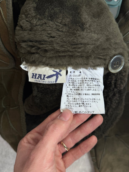 1990's Issey Miyake Hai Sporting Gear Sheepskin Military Liner Jacket