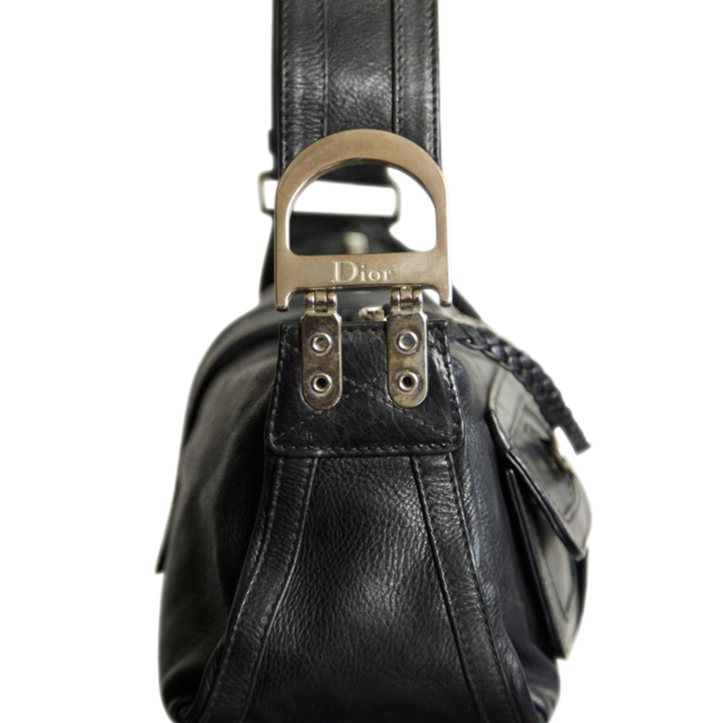 Christian Dior 2005 Leather Flight Bag