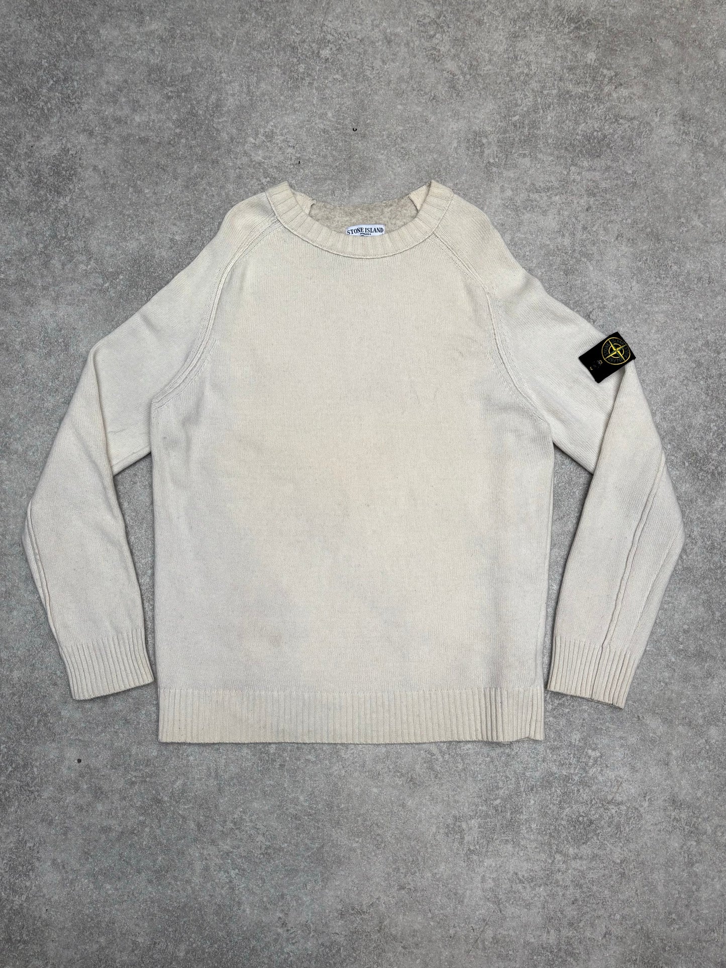 A/W 2006 Stone Island Crew Neck Wool Blended Sweater