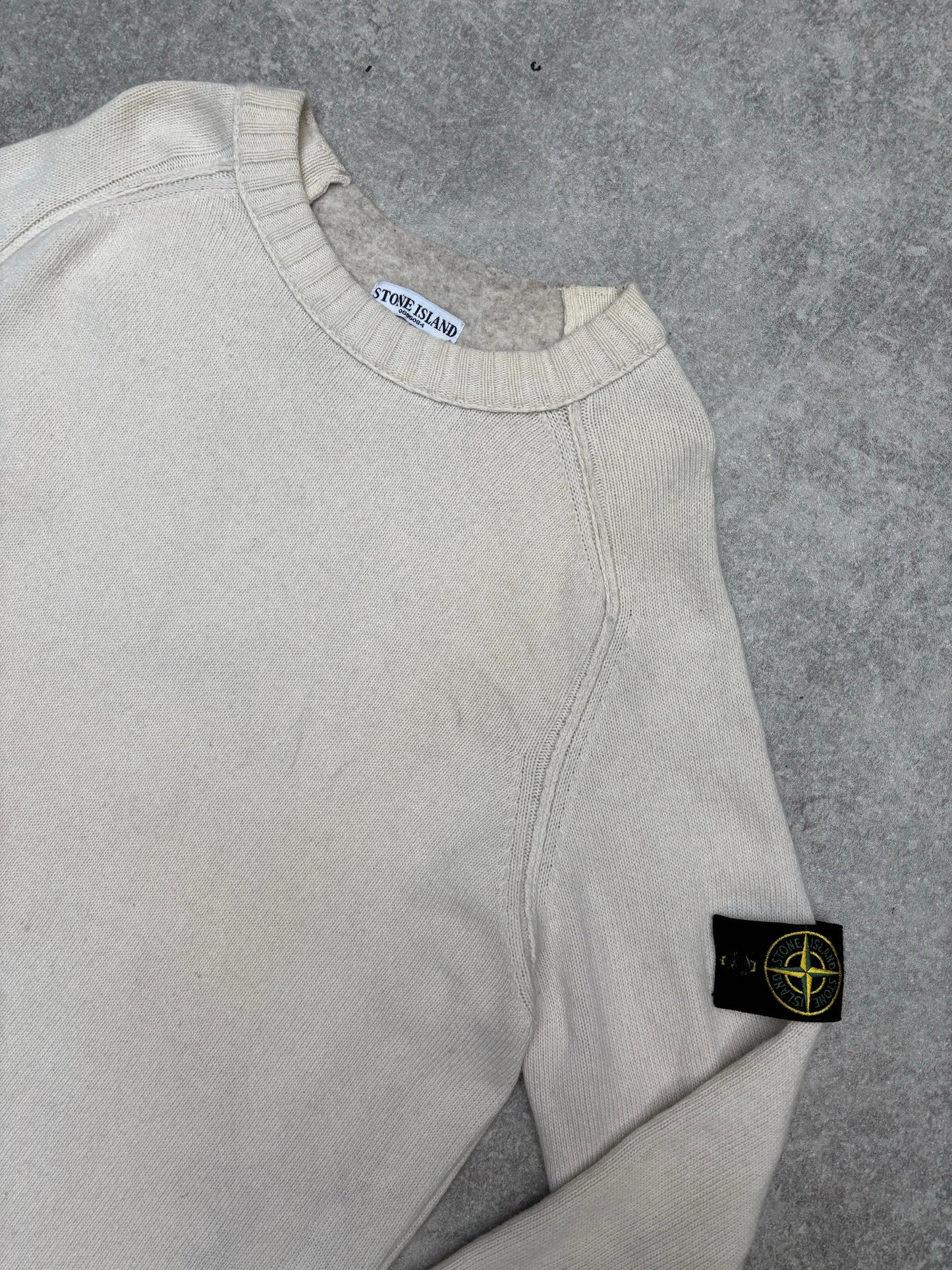 A/W 2006 Stone Island Crew Neck Wool Blended Sweater