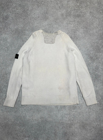 A/W 2006 Stone Island Crew Neck Wool Blended Sweater