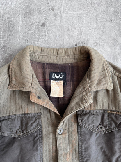 S/S 2003 Dolce & Gabbana Split Multi Zip Modular Utility Jacket