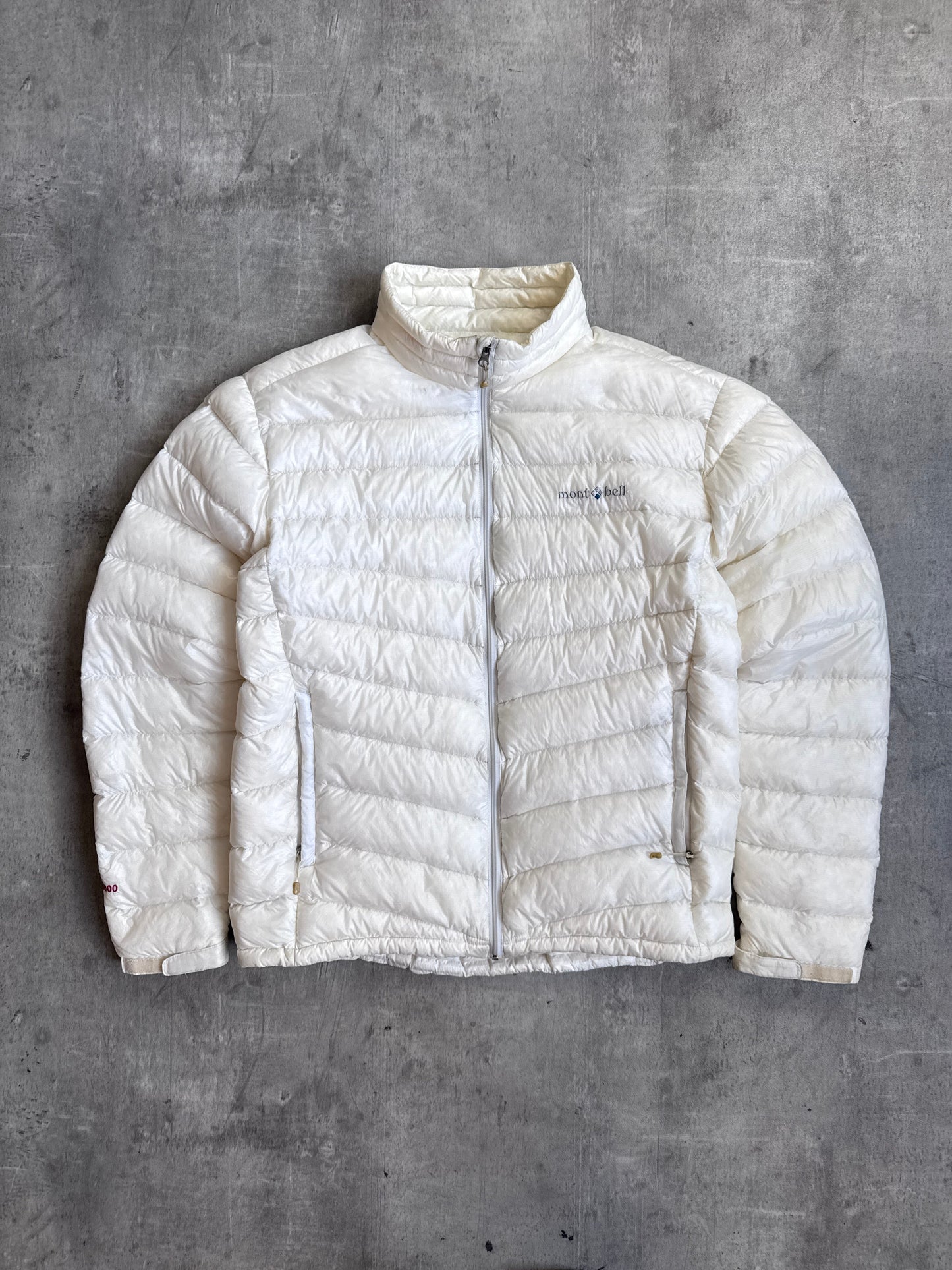 Montbell Cream Lightweight Down Puffer Jacket